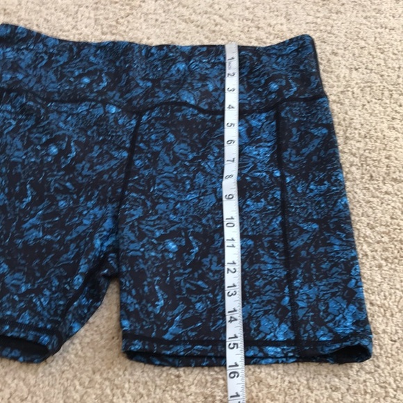Promover XXL blue/black athletic biker shorts. - Picture 4 of 7